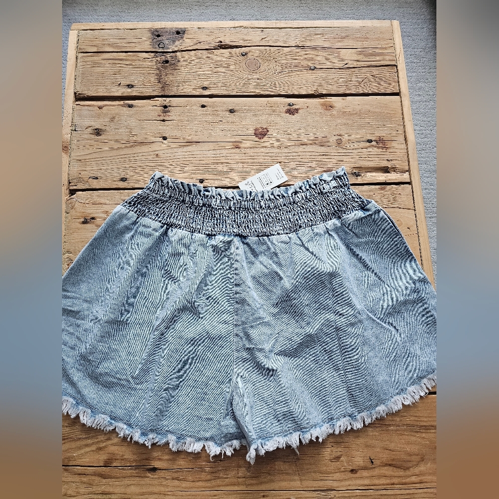 Stylish Blue Women's Shorts